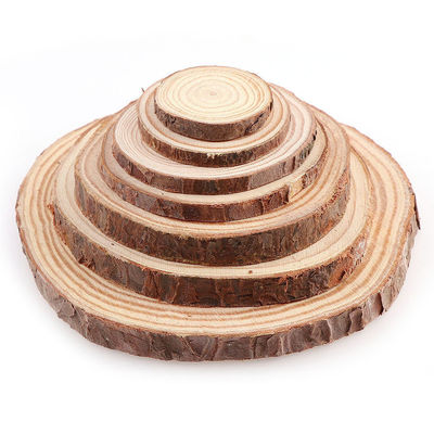 La madera natural inacabada del 16CM corta artes de madera de los discos