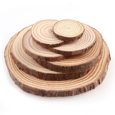 La madera natural inacabada del 16CM corta artes de madera de los discos