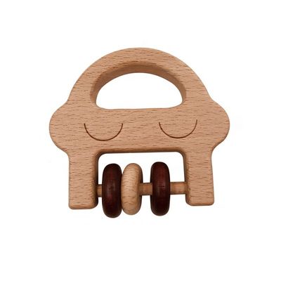 Los doctores Set de madera de Teether de los 5.5cm de madera médica del silicón