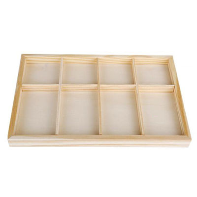 Tóxico de madera de Toy Montessori Counting Blocks Non de la matemáticas de Digitaces los 23cm del número