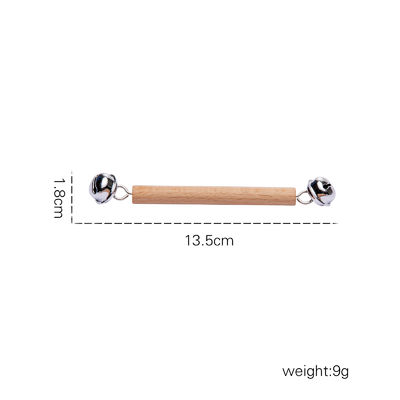 El gráfico confunde 7Pc Teether de madera para el anillo de dentición de madera del bebé