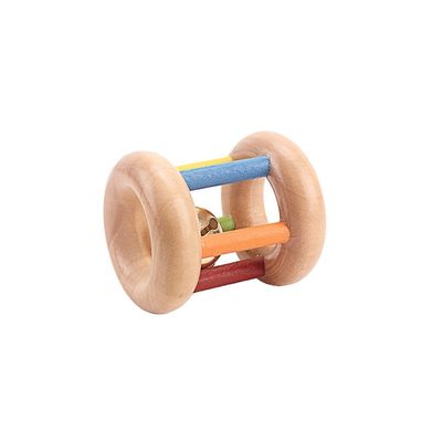 Instrumentos musicales de madera BeBe Tambor de los juguetes del Handbell el 15CM