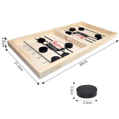 Puck Unisex Wooden Chess Pieces envejece hockey de madera de la honda 4