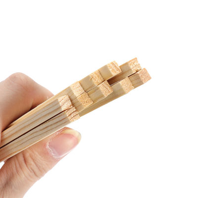 Contando los artes de madera inacabados 30Pcs ajustan Roces de madera