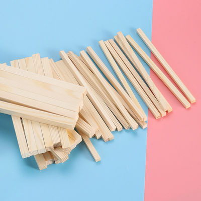 Contando los artes de madera inacabados 30Pcs ajustan Roces de madera