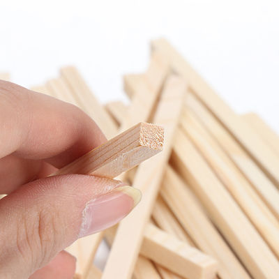 Contando los artes de madera inacabados 30Pcs ajustan Roces de madera