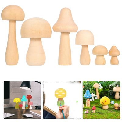 La seta de madera inacabada natural de la clavija los 3cm juega 2,55 en pintada de los niños
