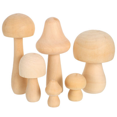 La seta de madera inacabada natural de la clavija los 3cm juega 2,55 en pintada de los niños