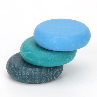 Rompecabezas de madera de la seta del apilador de madera del arco iris de los conos los 4cm