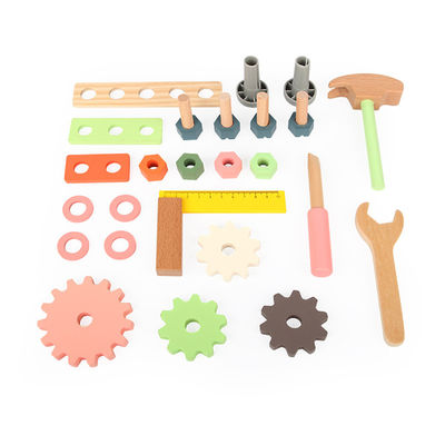 Herramientas del banco de trabajo de InteractiveWooden del niño del padre para el desarrollo de la inteligencia