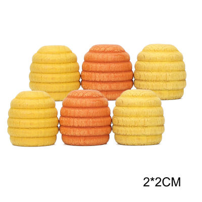 juguetes de madera educativos de Montessori del apilador del arco iris 6pcs