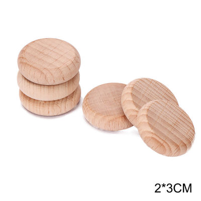 juguetes de madera educativos de Montessori del apilador del arco iris 6pcs