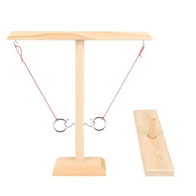 Juguetes de madera Handcrafted interactivos establecidos el paso rápidos del partido para la barra