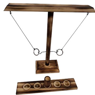 Juguetes de madera Handcrafted interactivos establecidos el paso rápidos del partido para la barra