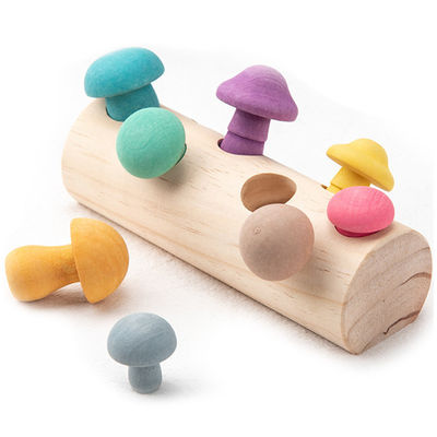 Juego de madera de la cosecha de la seta de la forma de desarrollo educativa