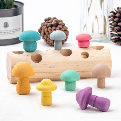 Juego de madera de la cosecha de la seta de la forma de desarrollo educativa