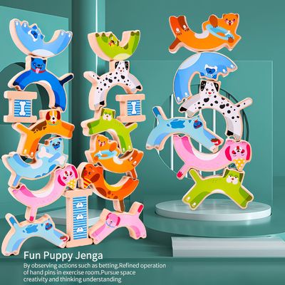 Juegos animales de la balanza del perro educativo de la luna del ODM para los niños