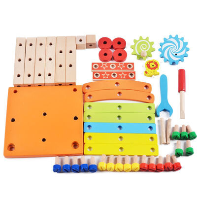 Silla de madera Toy With Water Based Painted de los niños de Montessori