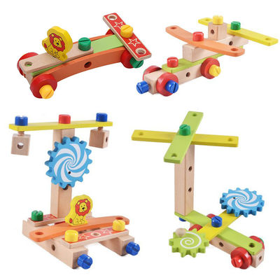 Silla de madera Toy With Water Based Painted de los niños de Montessori