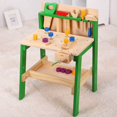 Tabla de madera de la herramienta de la simulación de los niños desmontables multifuncionales