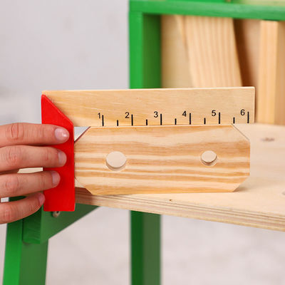 Tabla de madera de la herramienta de la simulación de los niños desmontables multifuncionales