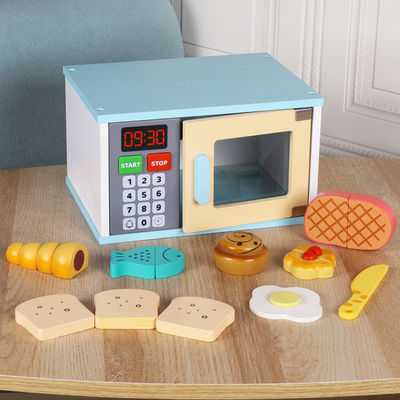 La educación temprana de los niños unisex de madera finge los juguetes de la cocina