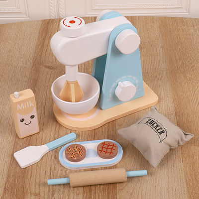 La educación temprana de los niños unisex de madera finge los juguetes de la cocina