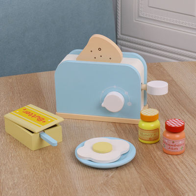 La educación temprana de los niños unisex de madera finge los juguetes de la cocina