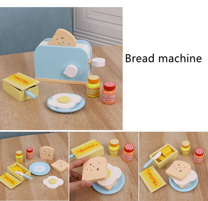 La educación temprana de los niños unisex de madera finge los juguetes de la cocina