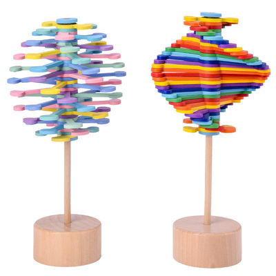 Juguetes de Marca Dragon Color Montessori Wooden Decompression