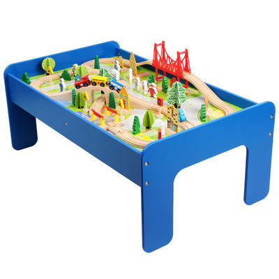 Constructor Wooden Board Game de Mini Wooden 88pcs City Road