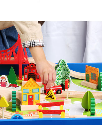 Constructor Wooden Board Game de Mini Wooden 88pcs City Road