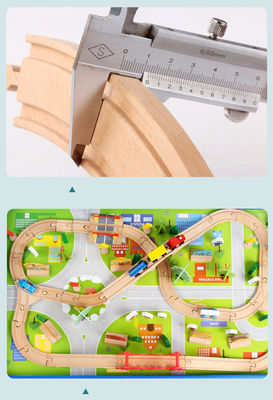 Constructor Wooden Board Game de Mini Wooden 88pcs City Road