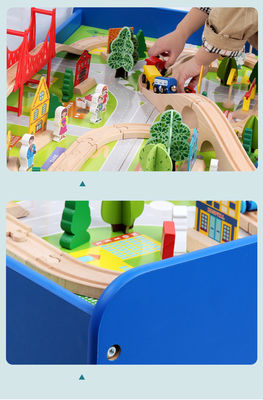 Constructor Wooden Board Game de Mini Wooden 88pcs City Road
