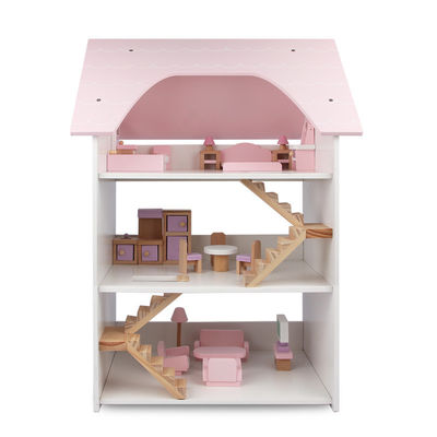 Niños a base de agua de Mini Wooden Simulation House For de la capa