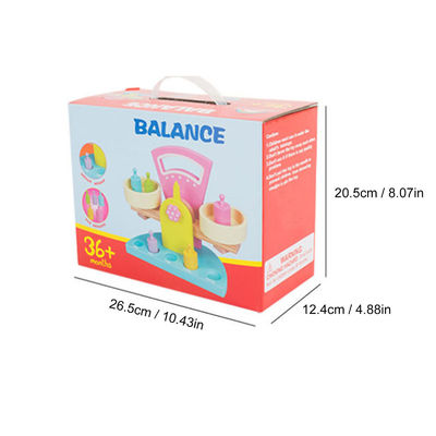 Escala de madera insípida Toy For Preschool Children de la balanza