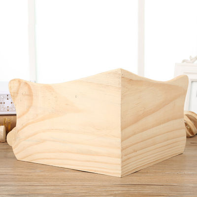 Casa de madera del color beige del OEM pequeña para el hámster