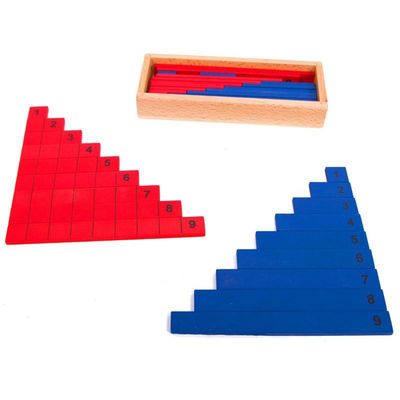 Adición de Montessori y tablero de madera de la substracción para la enseñanza temprana de las matemáticas