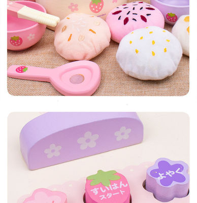 Hervidor de arroz de madera Toy For Kids Early Education