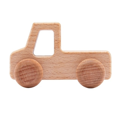 regalo Toy Beech Wood Car Educational Montess del nogal negro del coche de Toy Maple Car Mahogany Classic de las unidades de creación del bebé 9/Style