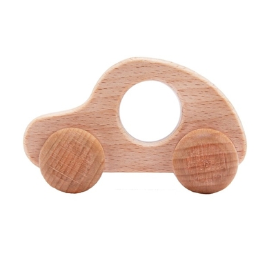 regalo Toy Beech Wood Car Educational Montess del nogal negro del coche de Toy Maple Car Mahogany Classic de las unidades de creación del bebé 9/Style