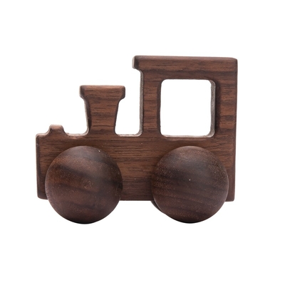 regalo Toy Beech Wood Car Educational Montess del nogal negro del coche de Toy Maple Car Mahogany Classic de las unidades de creación del bebé 9/Style