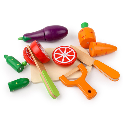 La cocina de la simulación finge a los niños de Toy Wooden Montessori Educational For