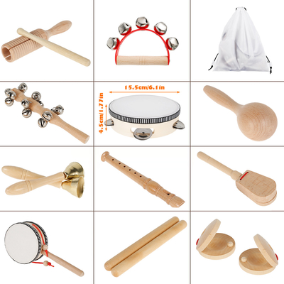 Juguetes musicales de madera de la percusión para el niño educativo