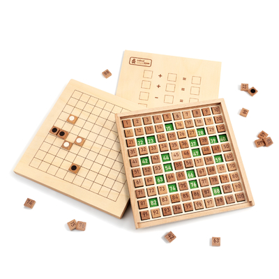 Montessori educativo 	Matemáticas de madera Toy For Preschool Counting Number