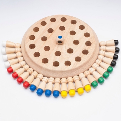 Juego de ajedrez de madera unisex de la pieza de ajedrez de la historieta internacional