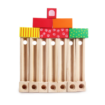 unidades de creación de madera Toy Educational For Children Kid del mármol 33Pcs