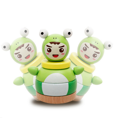 Vaso Doll Roly Poly Mobile Rattles Toy para el regalo de los niños de los recién nacidos del bebé
