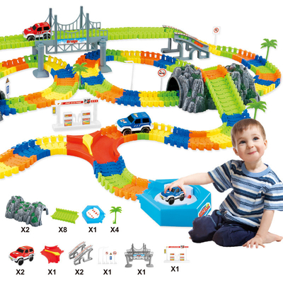 Pista de madera de Toy Competible For All Brands de la pista ferroviaria de los niños educativa