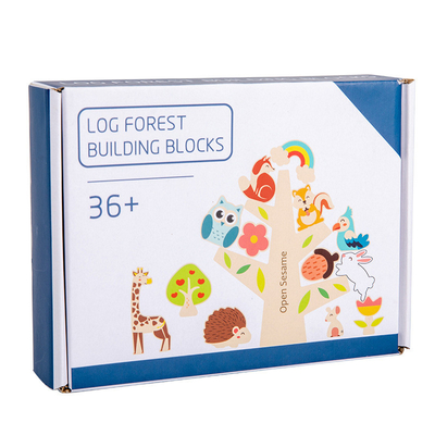 Forest Music Animal Balanced String de madera gotea las unidades de creación educativas